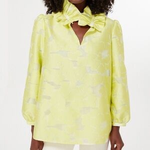 Tuckernuck Lemon Floral Blouse